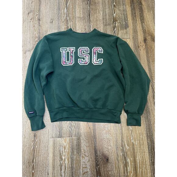Vintage USC Jansport floral Crewneck - Picture 1 of 4